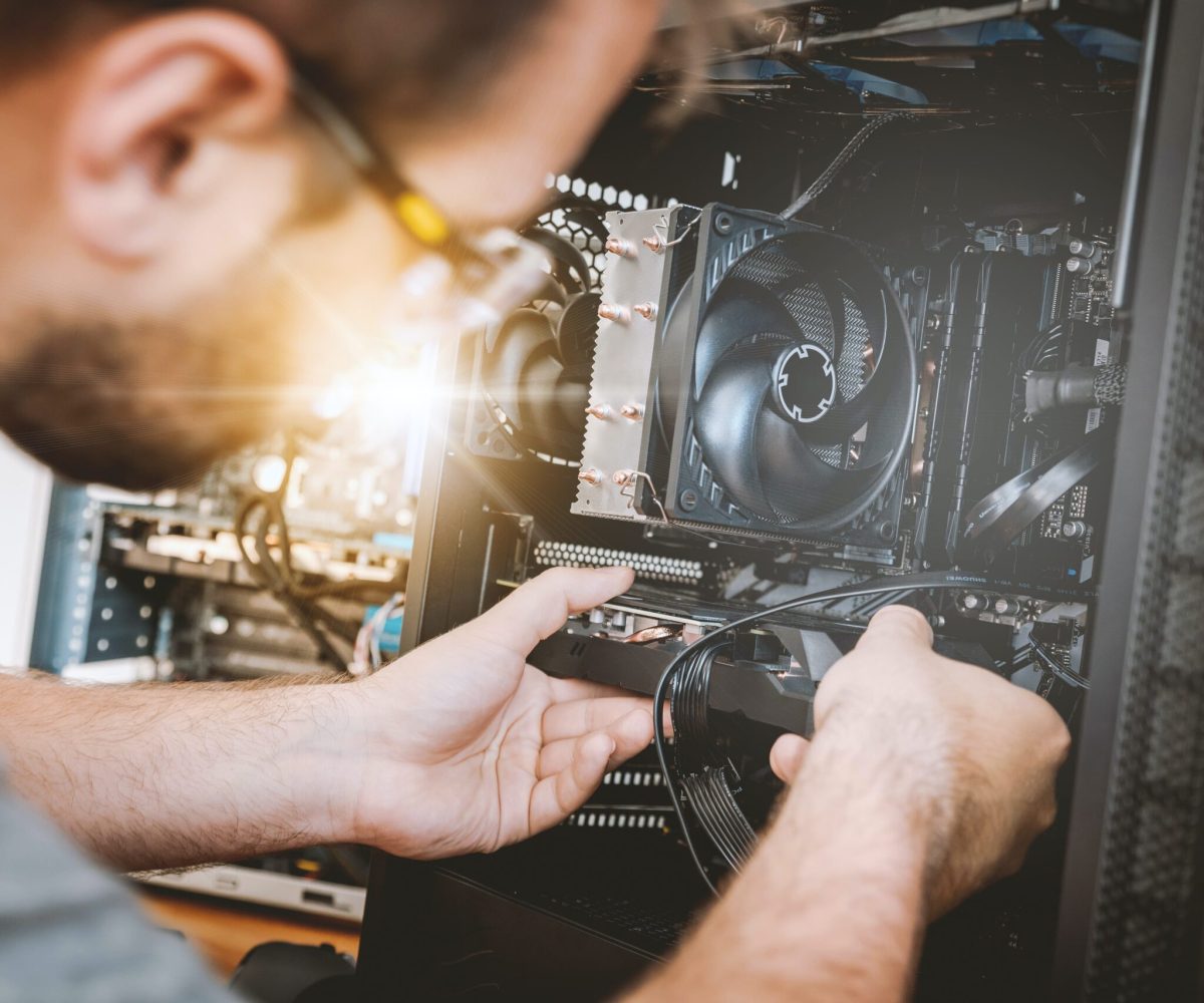 Computer Reparatur Hintergrund Computer Reparatur Hintergrund